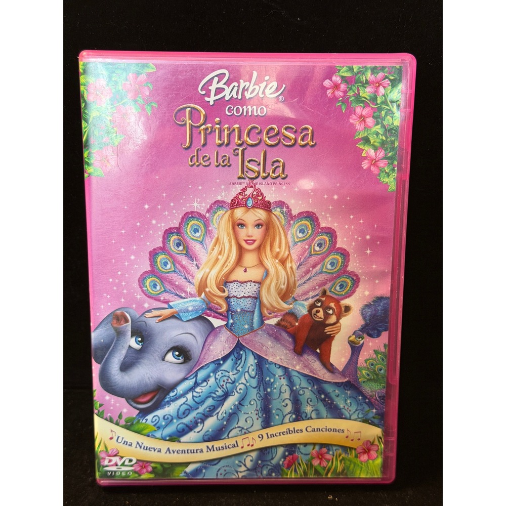 Barbie como Princesa de la Isla: DVD, Spanish, Island Princess Musical, NTSC